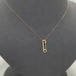 ⁦عقد ذهب عيار 18 الوزن 0.77 جرام⁩ - الصورة ⁦4⁩