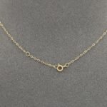 ⁦عقد ذهب عيار 18 الوزن 3.43 جرام⁩ - الصورة ⁦5⁩