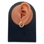 حلق ذهب عيار 18 الوزن 1.40 جرام