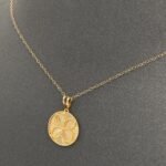 ⁦عقد زاوية الشفاء عيار 21 وزن 1.77 جم عقد ذهب ناعم هدية راقية⁩ - الصورة ⁦3⁩