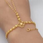 ⁦كف ذهب عيار 21 الوزن 4.13 جرام⁩ - الصورة ⁦2⁩