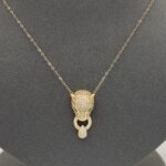 ⁦عقد ذهب عيار 18 الوزن 3.43 جرام⁩ - الصورة ⁦3⁩