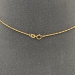 ⁦عقد الف مبروك ذهب عيار 21 الوزن 1.92 جرام⁩ - الصورة ⁦4⁩