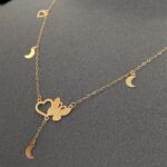 ⁦عقد ذهب عيار 21 الوزن 0.90 جرام⁩ - الصورة ⁦6⁩