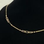 ⁦عقد ذهب ناعم عيار 21 وزن 3.13 جم بافضل سعر حصري فى متجرنا⁩ - الصورة ⁦2⁩