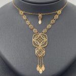 ⁦طقم ذهب عيار 21 الوزن 8.63 جرام⁩ - الصورة ⁦2⁩