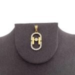 ⁦تعليق ذهب عيار 18 الوزن 1.23 جرام⁩ - الصورة ⁦2⁩