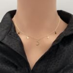 عقد ذهب عيار 18 الوزن 1.31 جرام
