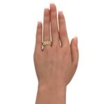 توينز ذهب عيار 18 الوزن 2.26 جرام