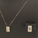 ⁦نصف طقم مواليد ذهب عيار 18 الوزن 2.23 جرام⁩ - الصورة ⁦2⁩