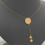 ⁦عقد ذهب عيار 21 الوزن 0.95 جرام⁩ - الصورة ⁦4⁩