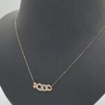 ⁦عقد ذهب عيار 18 الوزن 1.45 جرام⁩ - الصورة ⁦3⁩