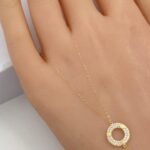 ⁦كف ذهب عيار 18 الوزن 1.32 جرام⁩ - الصورة ⁦3⁩