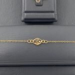 ⁦طقم ذهب عيار 21 وزن 7.84 جم تصميم دائري يزين إطلالتك⁩ - الصورة ⁦5⁩