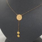 ⁦عقد ذهب عيار 21 الوزن 0.95 جرام⁩ - الصورة ⁦5⁩