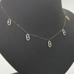 ⁦عقد ذهب عيار 18 الوزن 1.51 جرام⁩ - الصورة ⁦4⁩