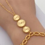 ⁦كف ذهب عيار 21 الوزن 5.96 جرام⁩ - الصورة ⁦2⁩