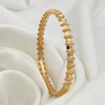 غويشه ذهب عيار 21 الوزن 8.68 جرام ( مقاس 19 )