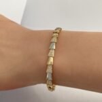 ⁦إسوارة وخاتم  ذهب عيار 18 الوزن 8.91 جرام⁩ - الصورة ⁦3⁩