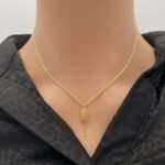 سبحه ذهب عيار 21 الوزن 1.63 جرام