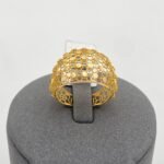 ⁦خاتم ذهب عيار 21 الوزن 2.21 جرام⁩ - الصورة ⁦2⁩