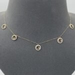 ⁦عقد ذهب عيار 18 الوزن 1.41 جرام⁩ - الصورة ⁦3⁩