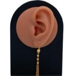 حلق ذهب عيار 21 الوزن 2.17 جرام