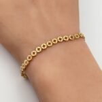 ⁦اسواره ذهب عيار 18 الوزن 5.08 جرام⁩ - الصورة ⁦2⁩