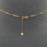 ⁦عقد ذهب عيار 18 الوزن 1.73 جرام⁩ - الصورة ⁦5⁩