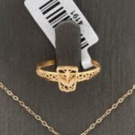 ⁦نصف طقم ذهب عيار 21 الوزن 4.40 جرام⁩ - الصورة ⁦3⁩