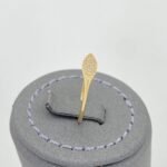 ⁦خاتم ذهب عيار 18 الوزن 0.91 جرام⁩ - الصورة ⁦2⁩