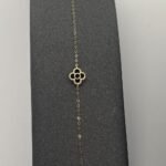 ⁦عقدواسواره ذهب عيار 18 الوزن 0.83 جرام⁩ - الصورة ⁦3⁩