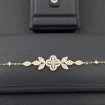 ⁦طقم ذهب عيار 18 الوزن 10.97 جرام⁩ - الصورة ⁦5⁩