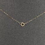 ⁦عقد تشوكر ذهب عيار 18 الوزن 1.08 جرام⁩ - الصورة ⁦6⁩