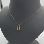 ⁦عقد ذهب عيار 18 الوزن 1.23 جرام⁩ - الصورة ⁦5⁩