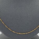 ⁦سلسال ذهب عيار 21 الوزن 1.95 جرام⁩ - الصورة ⁦5⁩