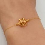 ⁦اسواره ذهب عيار 21 الوزن 1.00 جرام⁩ - الصورة ⁦2⁩