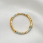 ⁦إسوارة أطفال ذهب عيار 21 الوزن 7.25 جرام⁩ - الصورة ⁦2⁩