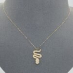 ⁦عقد ذهب عيار 18 الوزن 1.19 جرام⁩ - الصورة ⁦3⁩