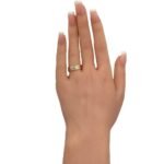 مرامي ذهب عيار 18 الوزن 3.41 جرام