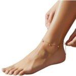 خلخال ذهب عيار 18 الوزن 1.31 جرام