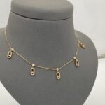 ⁦عقد ذهب عيار 18 الوزن 6.83 جرام⁩ - الصورة ⁦5⁩