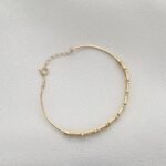 ⁦اسواره اطفال ذهب عيار 18 الوزن 1.89 جرام⁩ - الصورة ⁦2⁩