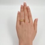 خاتم ذهب عيار 21 الوزن 1.88 جرام