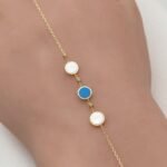 ⁦كف ذهب عيار 18 الوزن 1.67 جرام⁩ - الصورة ⁦3⁩