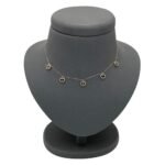 ⁦عقد ذهب عيار 18 الوزن 1.53 جرام⁩ - الصورة ⁦2⁩