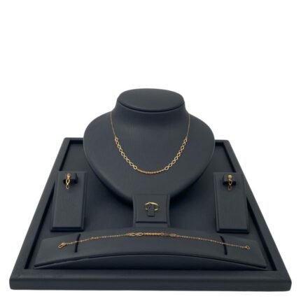 طقم ذهب عيار 21 الوزن 3.21 جرام