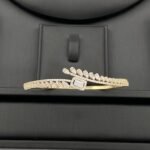 ⁦طقم طوق ذهب عيار 18 وزن 22.95 جم سواريه فخم يشرق أناقتك⁩ - الصورة ⁦4⁩