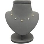 ⁦عقد تشوكر  ذهب عيار 18 الوزن 1.46 جرام⁩ - الصورة ⁦6⁩