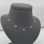 ⁦عقد ذهب عيار 18 الوزن 1.61 جرام⁩ - الصورة ⁦2⁩